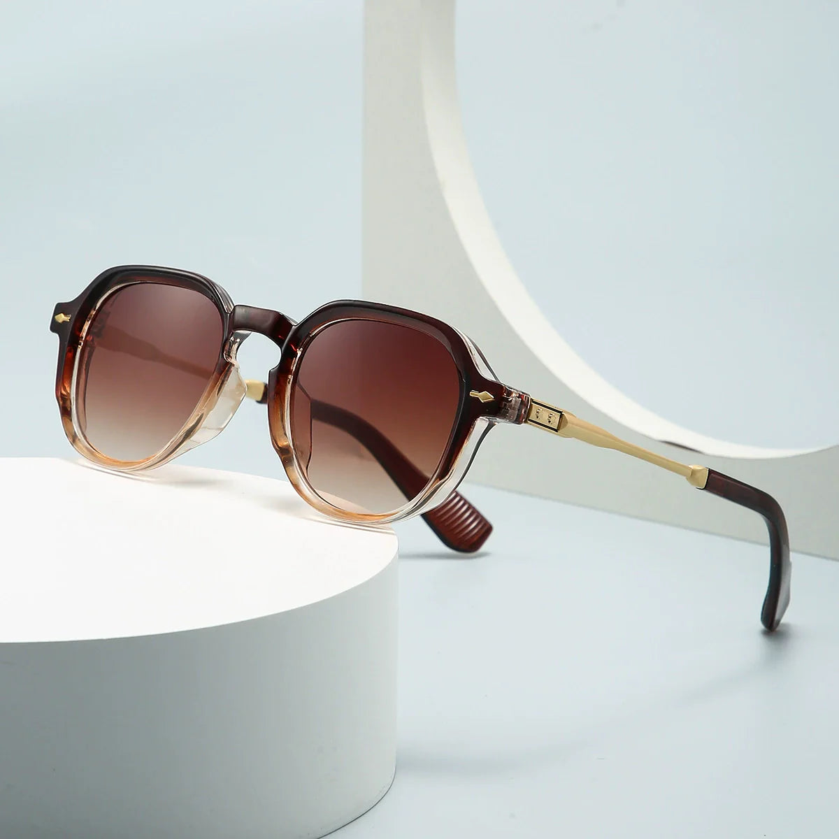 Gradient Prisma Sunglasses